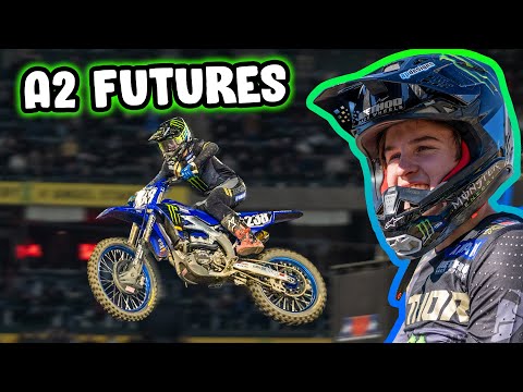 Wahnsinnsrennen bei den A2 Supercross Futures! Mein erstes Rennen in einem Stadion