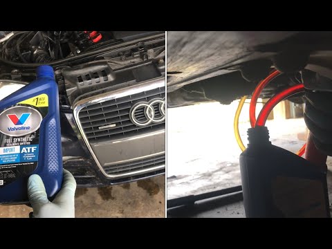 “checking” and “adding” TRANSMISSION FLUID (b7 audi a4) volkswagen