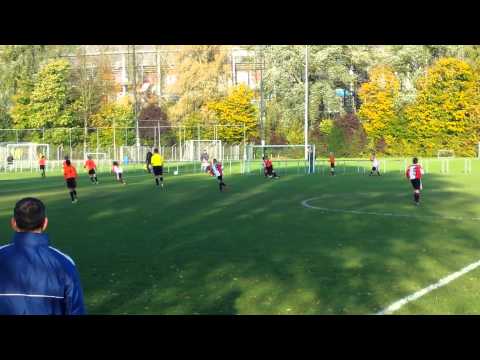 Feyenoord AV D2 - Smitshoek D1 08-11-2014 (7)