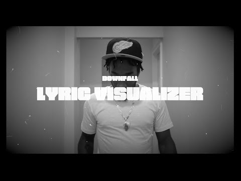 YoungBo$$ - Downfall (Lyric Visualizer)