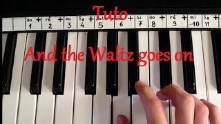And The Waltz Goes On - Sir Anthony Hopkins - Piano Tutorial