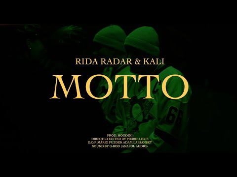 Rida Radar - MOTTO ft. Kali (prod.Hoodini)