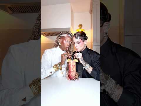 Sweet Berry Peach Hibiscus Creamy Apple Lemonade Sangria ✨🍓🍑🌺🍦🍋🍷 #asmr #asmrcooking #mukbang