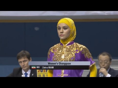 1st Taolu World Cup - Zahra Kiani (IRI) - Women's Changquan - 2nd Place