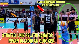 Download lagu NYELENEH❗DETIK2 RIVAN MASUK JADI QUICKER, SMASH JEDUG BAWAH NET! mp3