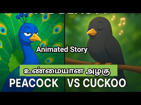 The Proud Peacock and the Humble Cuckoo | 3D Animated Moral Story for Kids in Tamil