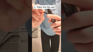 How to fix your dried out posca markers!                       #art #shorts #posca