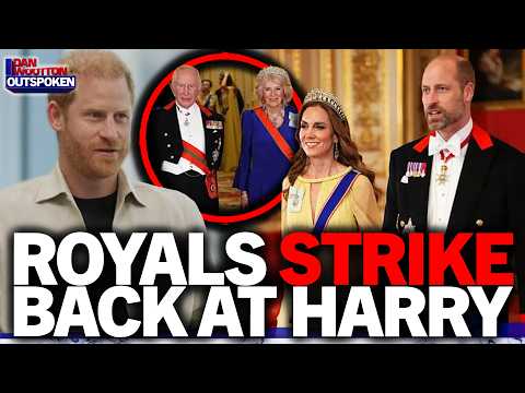 Royals strike back at Prince Harry after interview as King Charles endorses Prince William: 