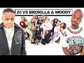 20 WOMEN VS 2 COMEDIANS BRORILLA WOODY