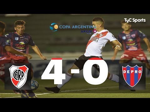 River 4-0 Defensores de Pronunciamiento | Copa Argentina
