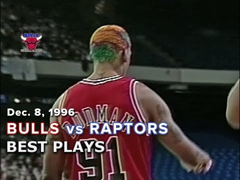 December 8, 1996 Bulls vs Raptors highlights