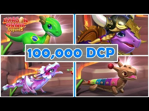 Getting 100,000 DRAGON COLLECTOR POINTS! Leveling Up + Enchanting My Dragons For 40 Minutes - DML
