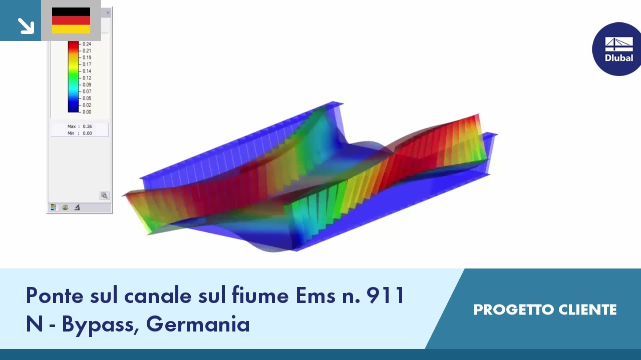 CP 001203 | Ponte canale sul fiume Ems n. 911 N, Germania - Bypass