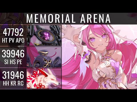 SSS Husk 47792 | SSS HoD 39946 |  Hellmaru 31946 - HI3 Exalted Memorial Arena