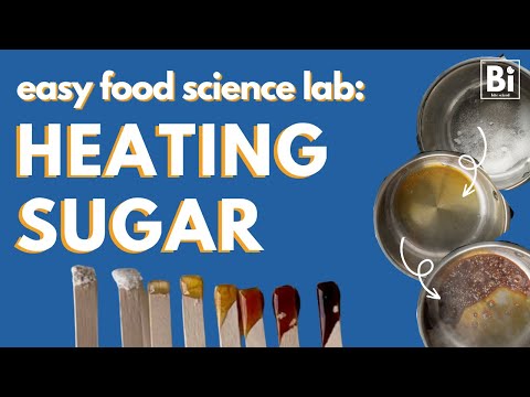 How To: Explore How Heat Changes Sugar [Chemical Changes, IMFs] [Easy Food Science Labs]
