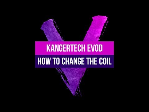 Part of a video titled How to change a Kangertech EVOD Coil - YouTube