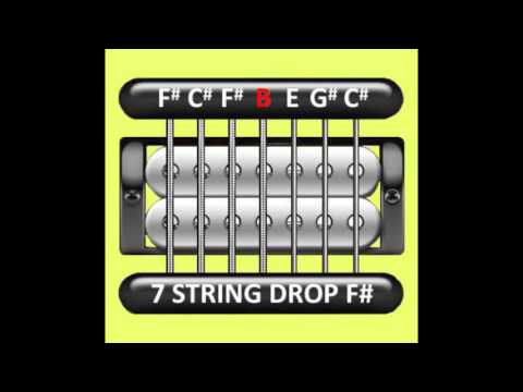 Perfect Guitar Tuner (7 String Drop F# / Gb = F# C# F# B E G# C#)