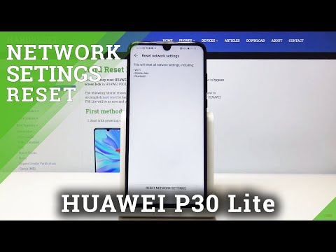 How to Reset Networks in HUAWEI P30 Lite – Reset Network Settings