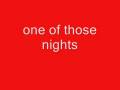 One Of Those Nights-Lisa Brokop