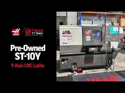 Pre-owned Haas ST-10Y Y-Axis Lathe - Available Now in UK & Ireland