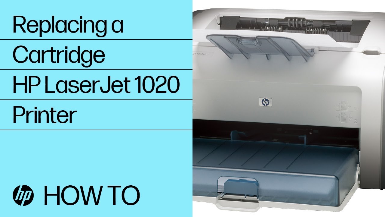 Hướng dẫn thay mực máy in HP LaserJet 1020 Printer (Q5911A)