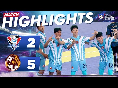 INTENSITAS TINGGI! Giga FC (2) VS (5) Halus FC | LIGA FUTSAL PROFESIONAL 2023/2024