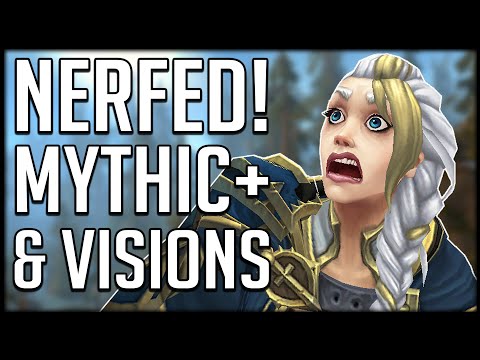 EVEN MORE NERFS! Mythic+ And Horrific Vision Changes | WoW BfA Patch 8.3