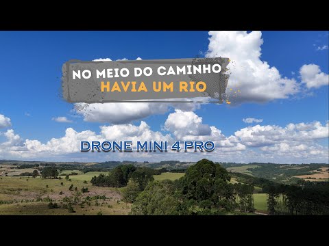 NO MEIO DO CAMINHO HAVIA UM RIO -  BALSA NOVA PR - DRONE MINI 4 PRO DJI