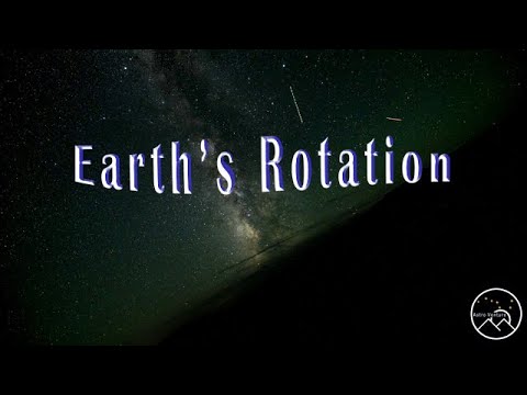 Earth Turning - Timelapse showing the rotation of the Earth against the backdrop of the Milky Way.