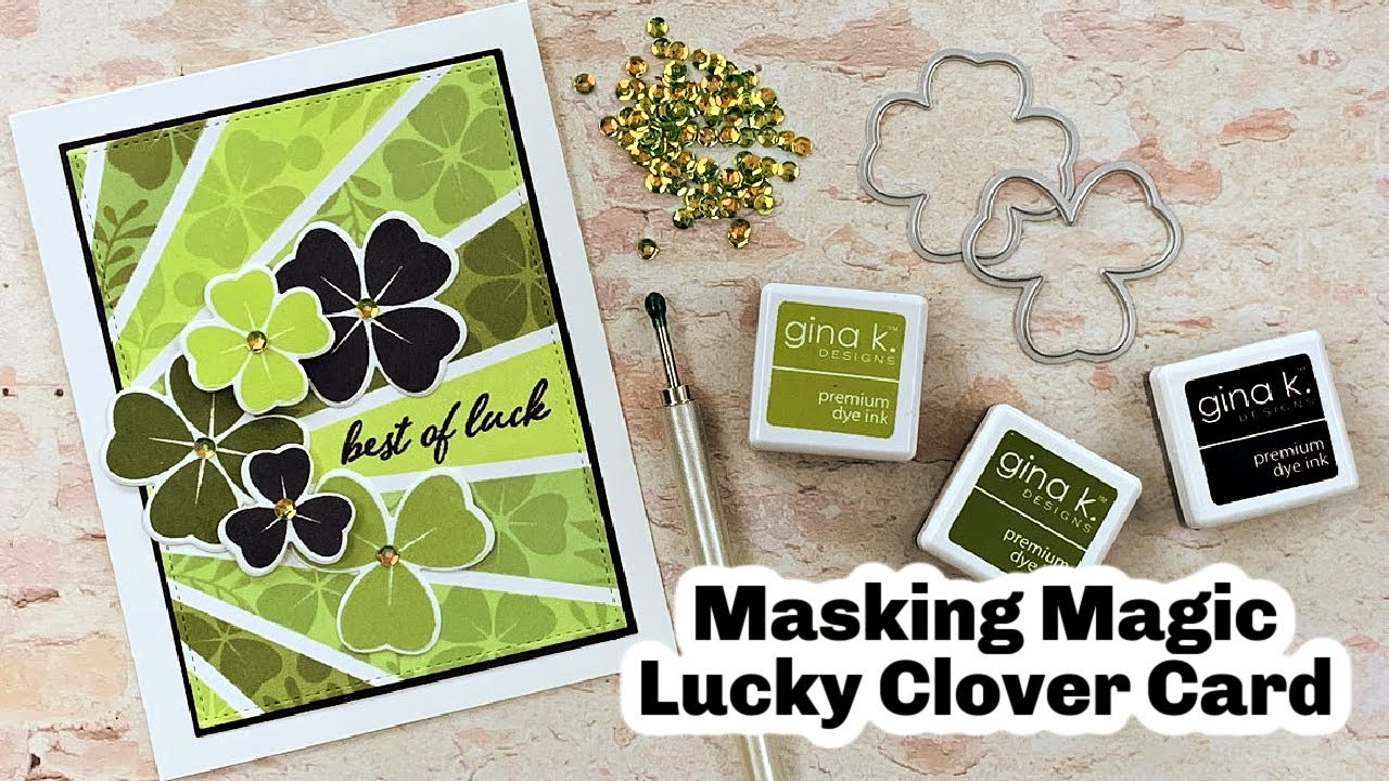 Gina K. Designs leimasin Luck and Love