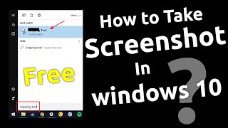 How to take screenshot in windows 10 | Md Azizul