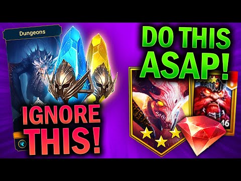 DO THIS ASAP as a Beginner in RAID! - Raid Shadow Legends F2P Series (NEW PLAYER TIPS)