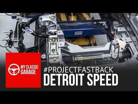 Project Fastback Receives Full Suspension from Detroit Speed, Inc. Track Attack!