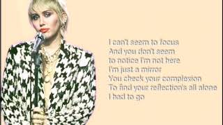 Miley Cyrus - My Future (Lyrics)(Billie Eilish Cover)