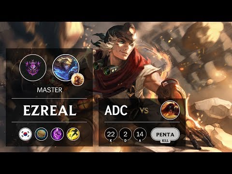 Ezreal ADC vs Sivir - KR Master Patch 9.15