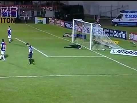 Paraná 1x2 ABC - Série B 2012 gols da partida