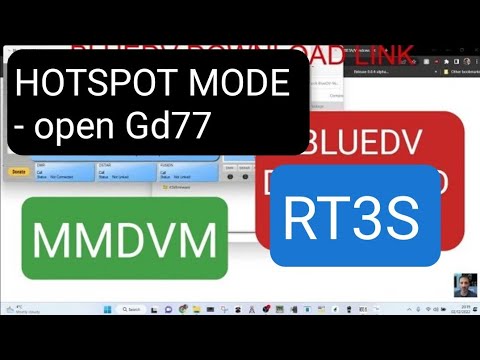 RT3S-OPENGD77 HotSpot Mode - Blue DV