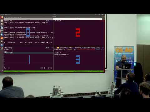 OSAD 2019: Erkan Yanar - HandsON DOCKER - Kubernetes Security