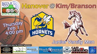 Hanover @ Kim/Branson - JV Men Basketball - Feb 1, 2024