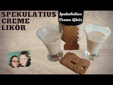 SPEKULATIUS CREME LIKÖR | Weihnachten | Rezept (150 Untertitel)