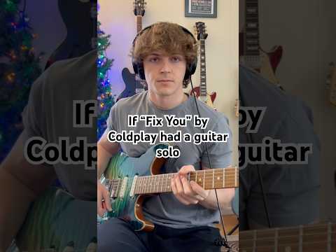 Should this song have a guitar solo? #fixyou #coldplay #guitar #guitarcover #guitarsolo @coldplay