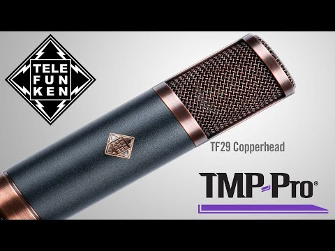 Telefunken TF29 Copperhead Large Diaphragm Cardioid Tube Condenser Microphone image 6