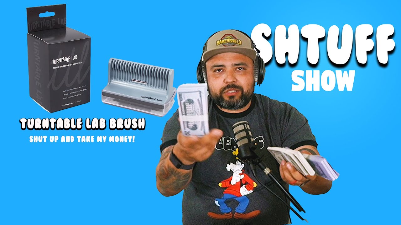 How to Clean Your Records! Turntable Labs Brush - The Ultimate Vinyl Record Cleaning Tool!