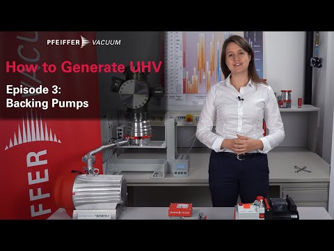 How to generate UHV: Episode 3/4 – Backing pumps | by Pfeiffer Vacuum+Fab Solutions
