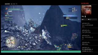 MHWアイスボーン　のんびり調査クエ時々ムフェト周回