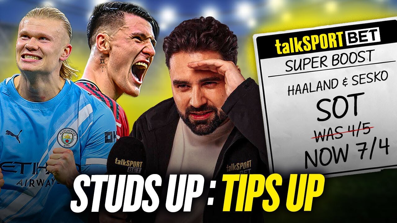 Manchester Derby SUPER BOOST! City at 40/1 & PICK OF THE WEEK! | STUDS UP, TIPS UP
