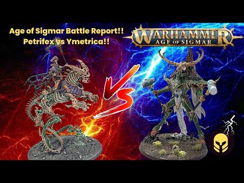 Age of Sigmar Battle Report: Lumineth Realmlords vs Ossiarch Bonereapers: Ymetrica vs Petrifex Elite