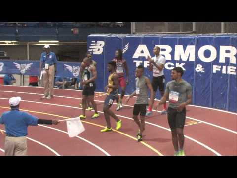 Boys 60m Prelim Heat 4 - New Balance Nationals Indoor 2014