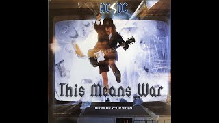 ACDC - THIS MEANS WAR Guitar Backing Track with Original Vocals