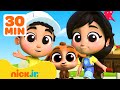 Farmer Mia And Milo Feed BABY Farm Animals More At Barnyard Daycare 30 Minutes Nick Jr